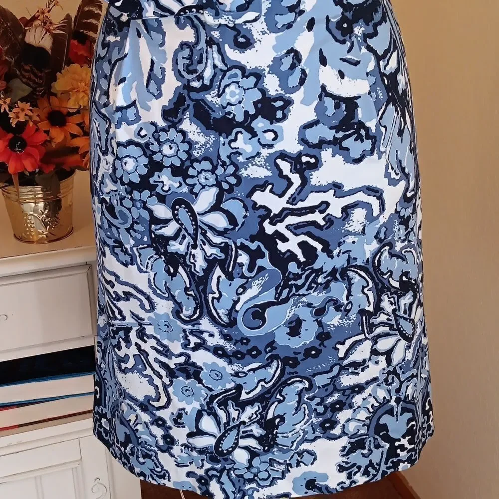 H and M Bold Abstract Dress